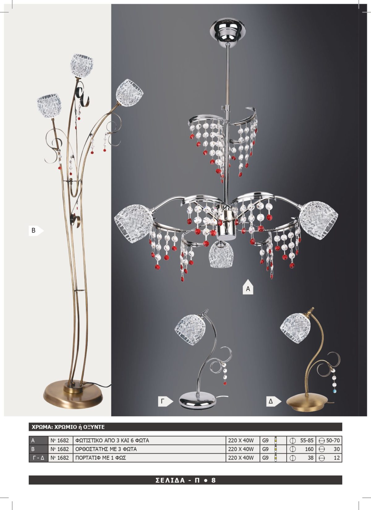 Φωτιστικό Αφροδίτη 1682