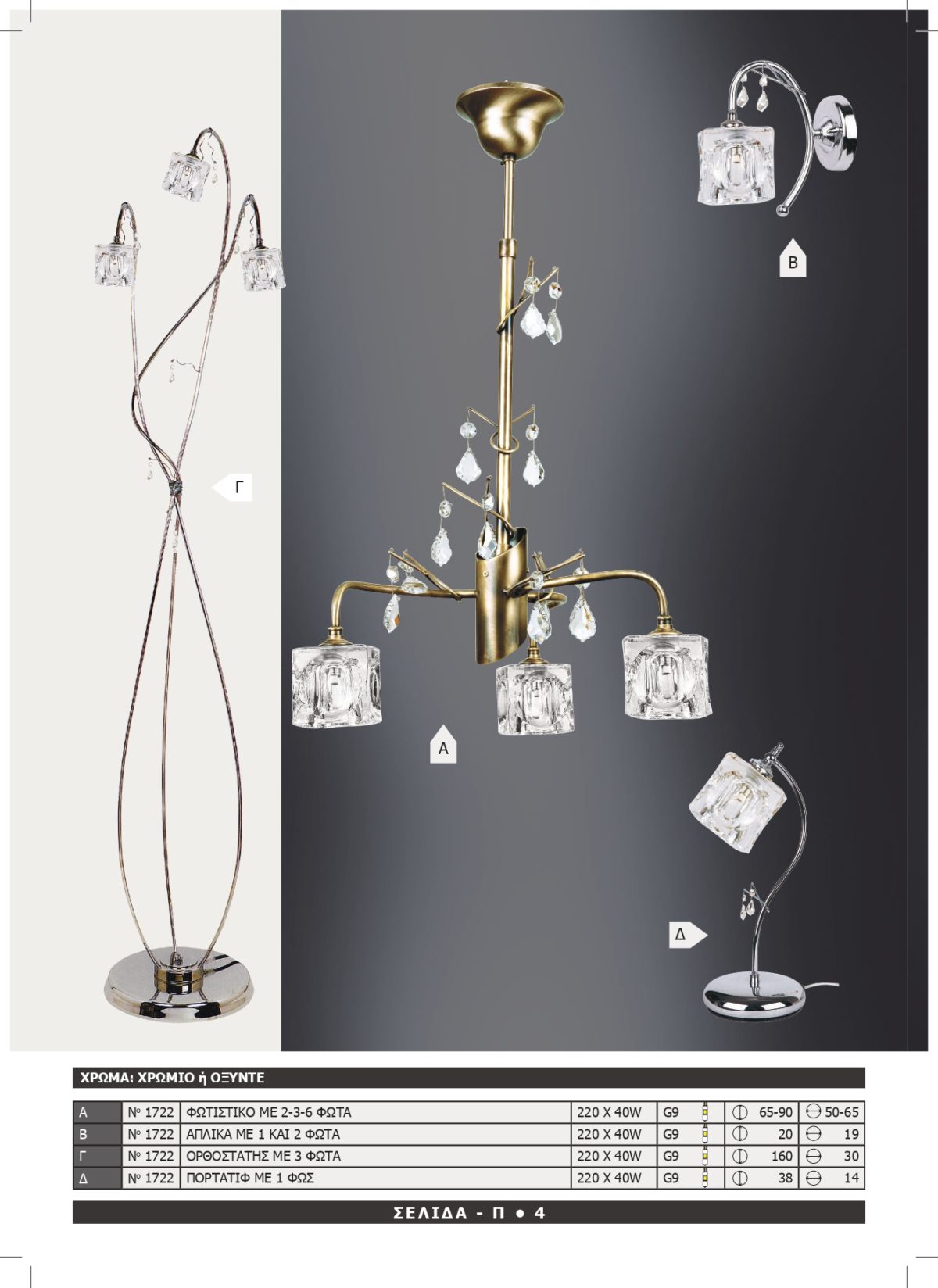 Φωτιστικό Αφροδίτη 1722