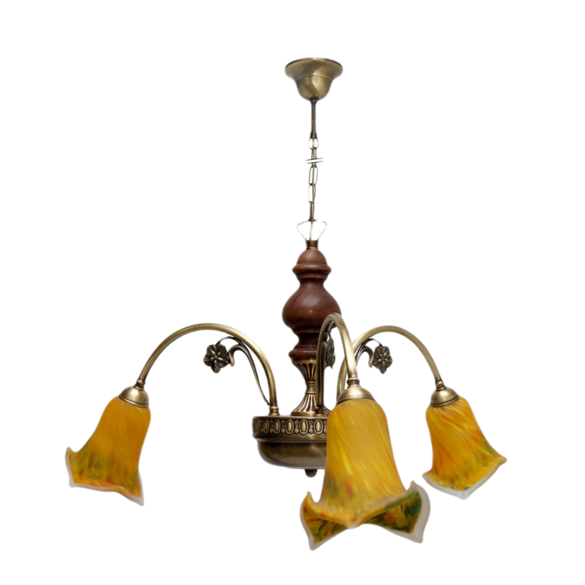 ΝΩ 923 ΦΩΤΙΣΤΙΚΟ 3/Φ ΜΕ ΞΥΛΟ 220 x 60 w - E.14 - E.27